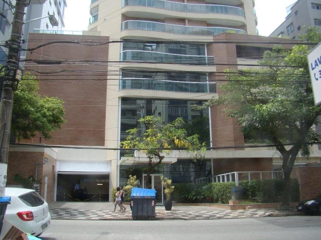 Estanconfor Praia Santos Ac Garagem Sacada Fechada Eksteriør bilde